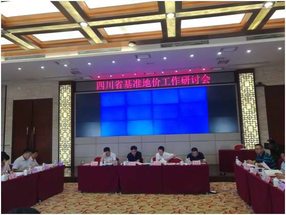 公司領(lǐng)導參加四川省基準地價工作研討會